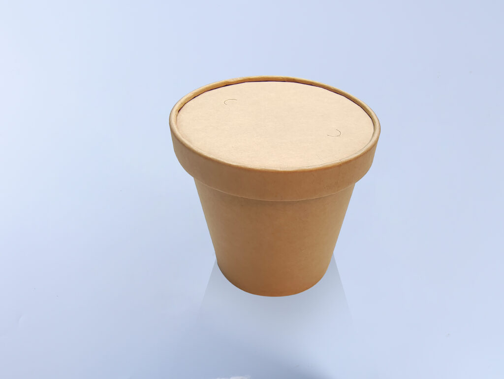 Kraft Paper Soup Cups 16oz (500 PCS/CTN) LIDS SOLD SEPARATELY – bliitt